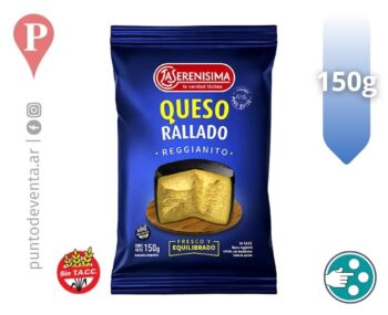 Queso Rallado Reggianito La Serenisima 150g