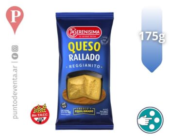 Queso Rallado Reggianito La Serenisima 175g