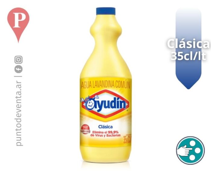 Lavandina Ayudin Clasica 35cl 1l
