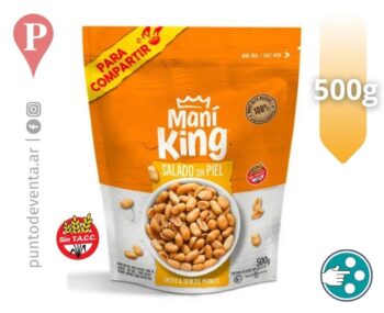 Mani King Salado Sin Piel 500g