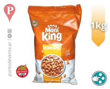 Mani King Salado Sin Piel 1kg
