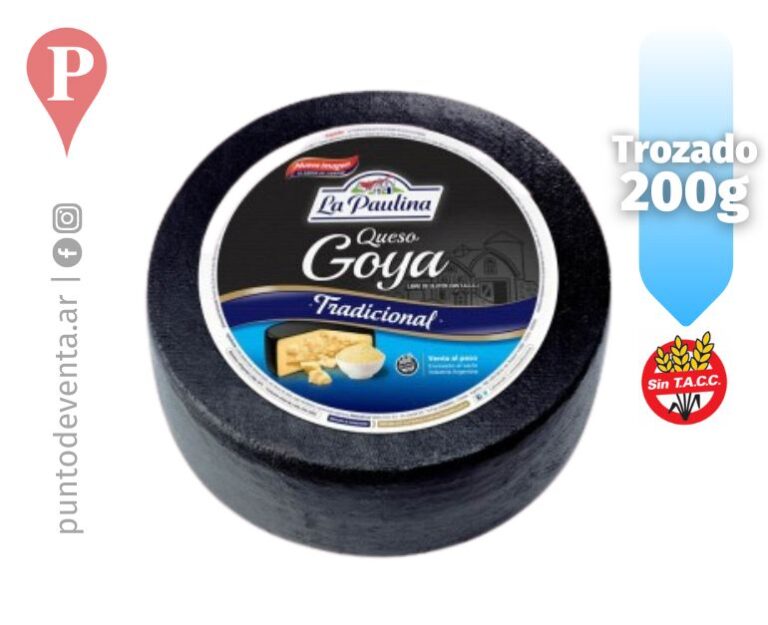 Queso Goya La Paulina para Rallar Trozo 200g - desarrollo.puntodeventa.ar