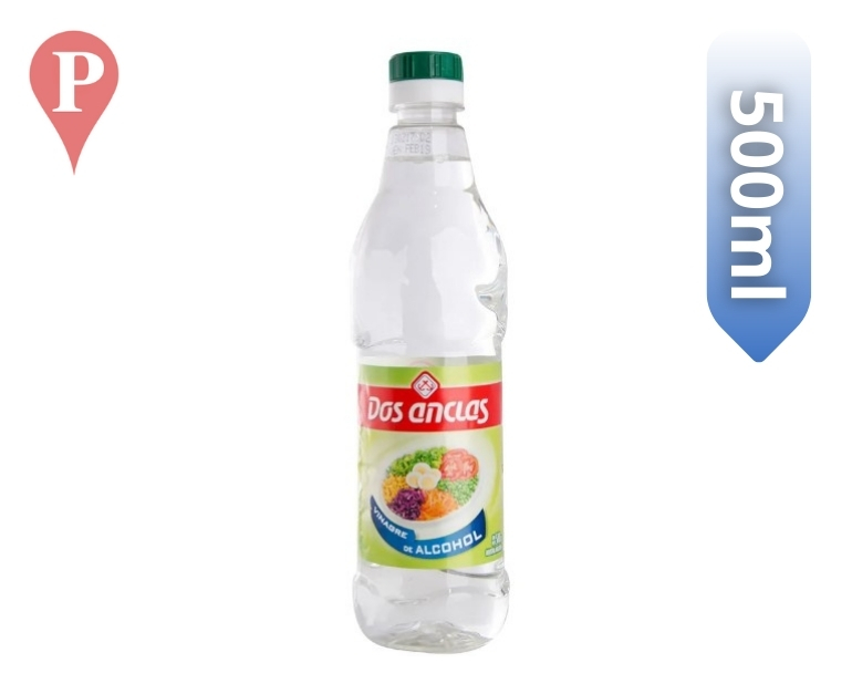 Vinagre de Alcohol Dos Anclas 500ml