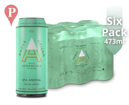 Cerveza Andes Origen IPA Lata 473ml x6