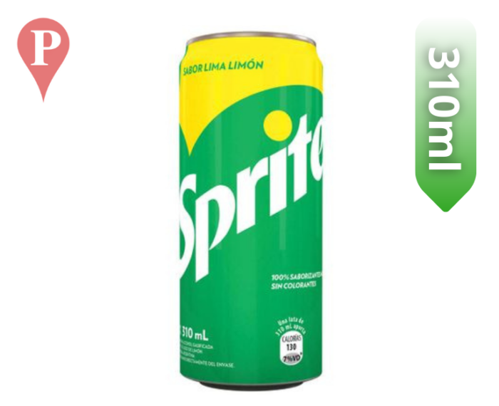 Gaseosa Sprite Lata 310ml