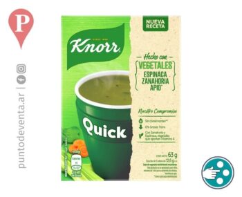 Sopa Knorr Quick Vegetales