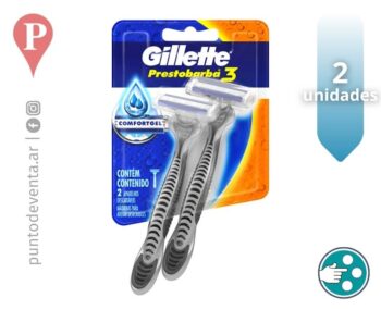 Maquina de Afeitar Prestobarba 3 Confort Gel