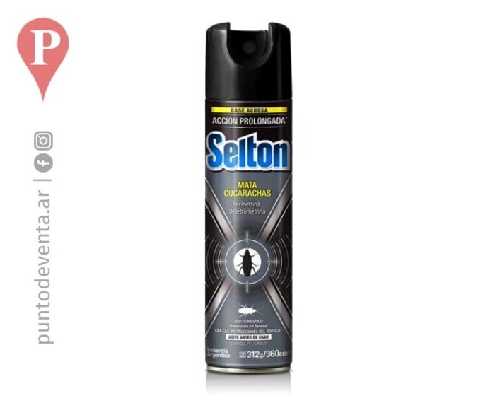 Insecticida Selton Mata Cucarachas 360ml