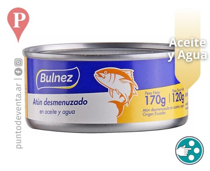 Atun Desmenuzado Bulnez en Aceite170g