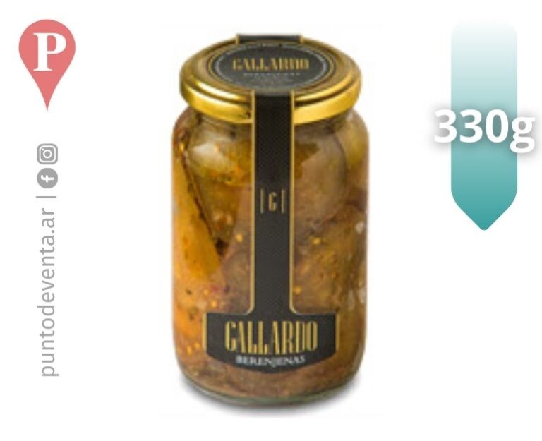 Berenjenas al Escabeche Gallardo 330g