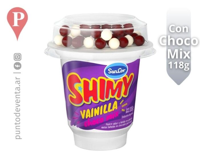 Postre Shimy con Choco Mix 118g