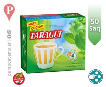 Mate Cocido Taragui 50 saquitos