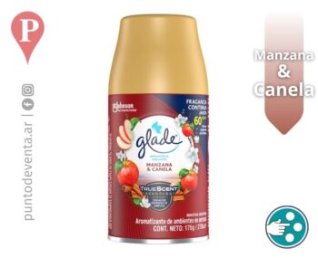 Repuesto Difusor Aromatizador Glade Manzana y Canela