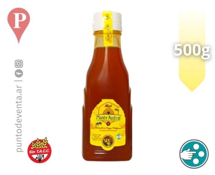 Miel Líquida 100%Pura Monte Austral 500g