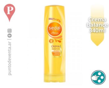 Acondicionador Sedal Crema Balance 340ml