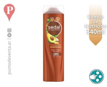 Shampoo Sedal Bomba de Nutrición 340ml