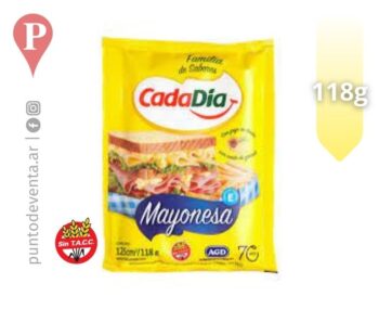 Aderezo Mayonesa Cada Día 118g
