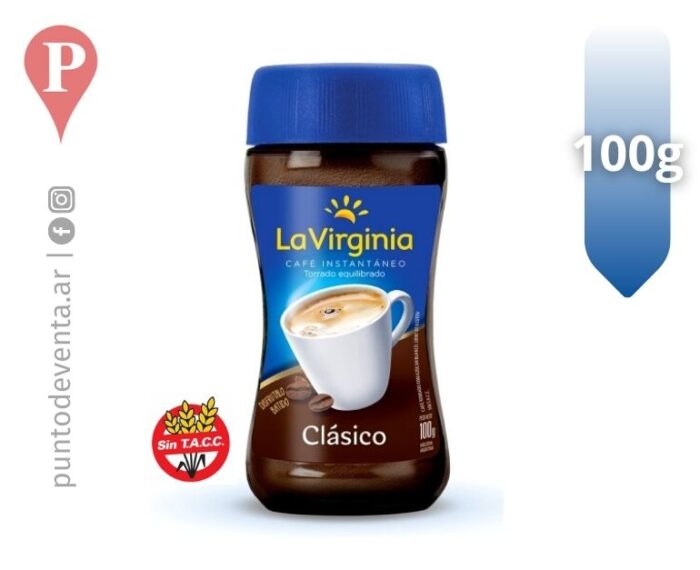 Café Instatáneo Clásico La Virginia 100g