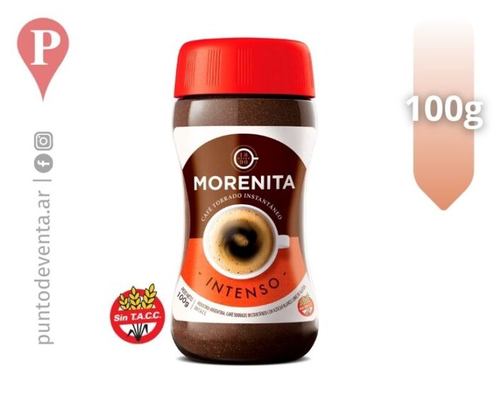 Café Instantáneo Morenita Intenso 100g