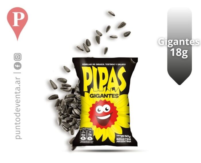 Semillas Pipas Gigantes de Girasol 50g