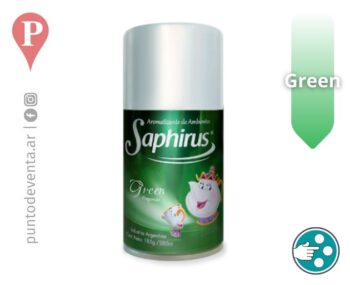 Repuesto Difusor Aromatizador Saphirus Green 280ml