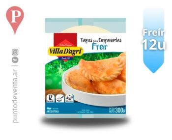 Tapa de Empanada Villa D Agri Freir 12u