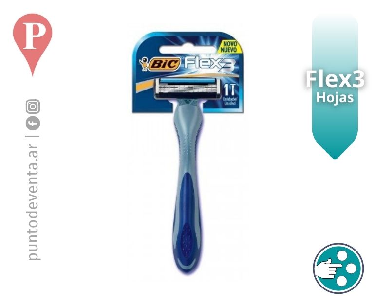 Maquina de Afeitar Bic Flex3 1u