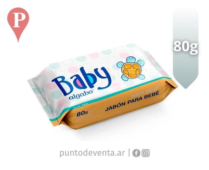 Jabón Tocador Algabo Baby 80g