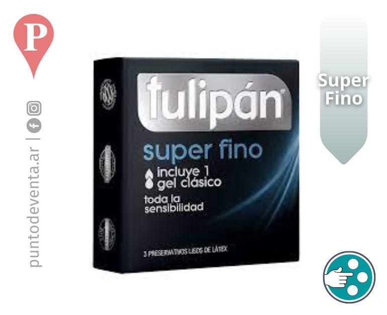 Preservativos Tulipan Super fino