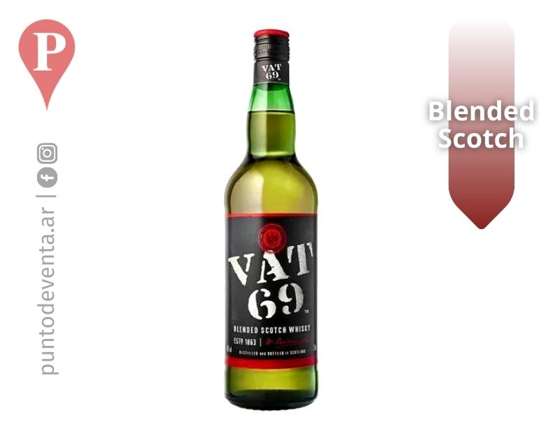 Wisky Vat 69 Blended Scotch 700ml
