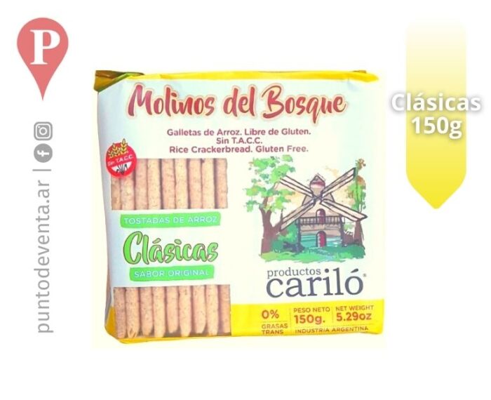 Tostadas de Arroz Molinos del Bosque 150g