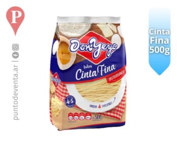 Fideos Frescos Cinta Fina Don Yeyo 500g