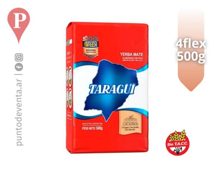 Yerba Taragui 4Flex 500g