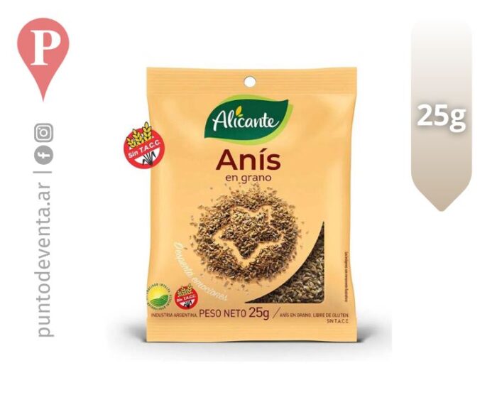 Anis en Grano Alicante 25g