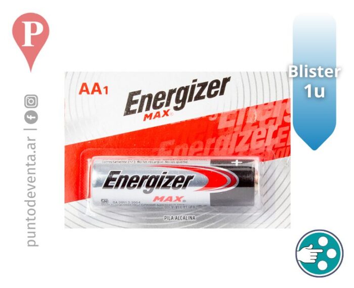 Pilas Energizer Max AA x1