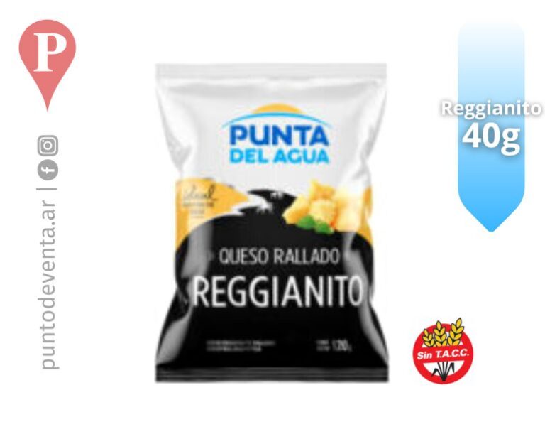 Queso Rallado Reggianito Punta de Agua 40g