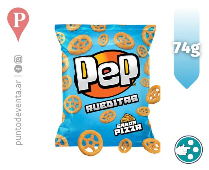 Rueditas Pep Sabor Pizza 74g - desarrollo.puntodeventa.ar