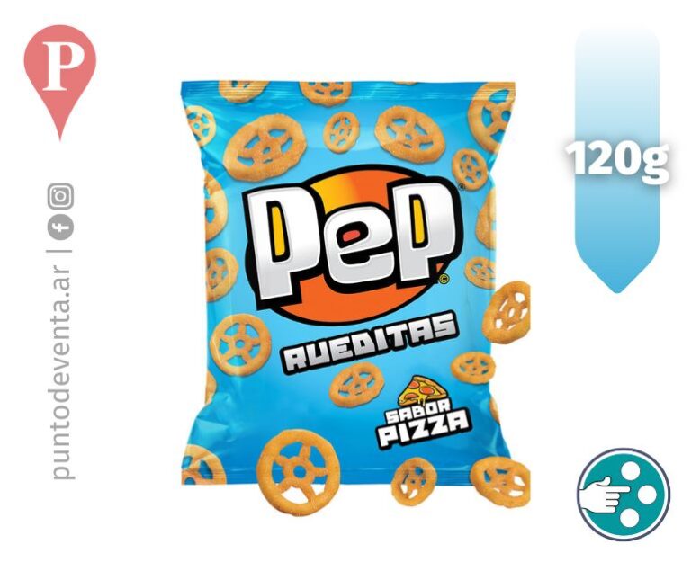 Rueditas Pep Sabor Pizza 120g - desarrollo.puntodeventa.ar