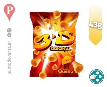 Conos 3D Original 43g - desarrollo.puntodeventa.ar