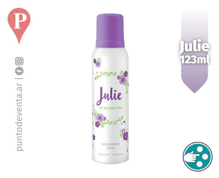 Desodorante Mujercitas Julie 123ml - desarrollo.puntodeventa.ar