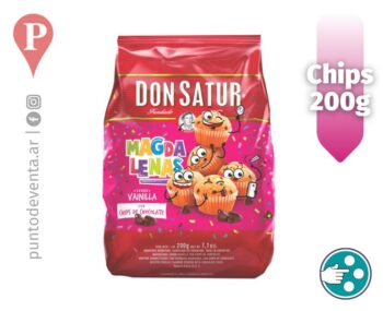 Magdalena Don Satur Vainilla con Chips 200g - desarrollo.puntodeventa.ar
