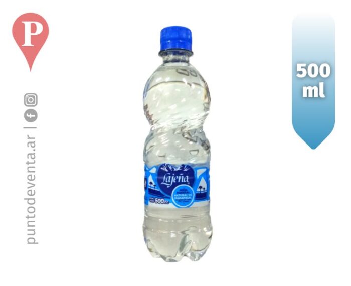 Agua Mineral Lajeña 500ml - desarrollo.puntodeventa.ar