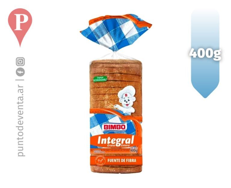 Pan Integral Bimbo 400g - desarrollo.puntodeventa.ar