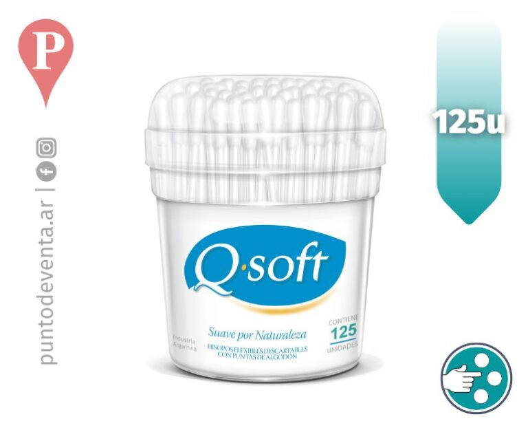 Hisopos Q Soft 125u - desarrollo.puntodeventa.ar