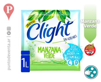 Jugo en Polvo Clight Manzana Verde 7,5g - desarrollo.puntodeventa.ar