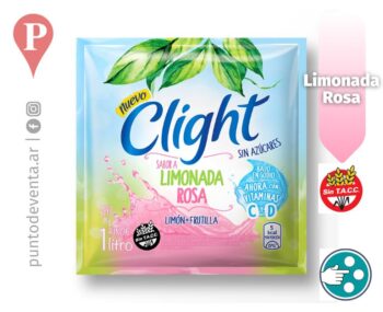 Jugo en Polvo Clight Limonada Rosa 7,5g - desarrollo.puntodeventa.ar