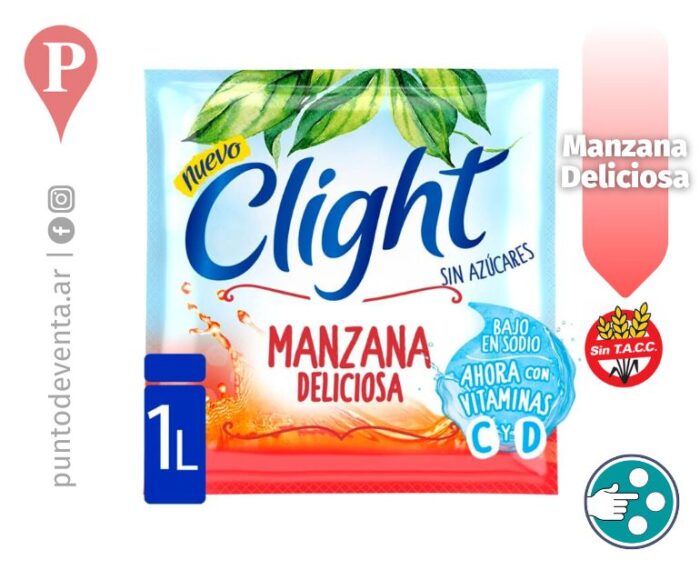 ugo en Polvo Clight Manzana Deliciosa 7,5g - desarrollo.puntodeventa.ar