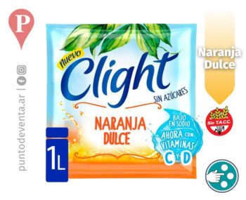 Jugo en Polvo Clight Naranja Dulce 7,5g - desarrollo.puntodeventa.ar