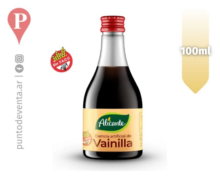 Esencia de Vainilla Alicante 100ml - desarrollo.puntodeventa.ar