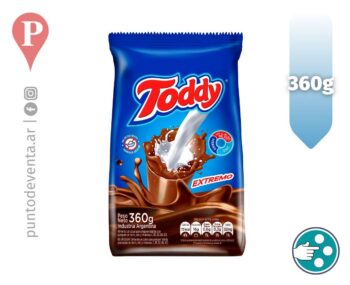Chocolate Polvo Toddy 360g - desarrollo.puntodeventa.ar
